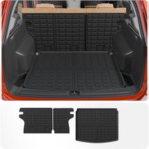 Cargo Mat Compatible with 2017-2025 2026 Jeep Compass Trunk Mat+Backrest - $61.74