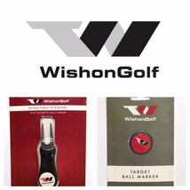 Tom Wishon Golf Retractable Pitchfork Or Target Golf Ball Marker. - £3.91 GBP+