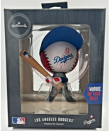 2019 Hallmark MLB Los Angeles Dodgers Bobblehead Ornament U62 - £15.17 GBP