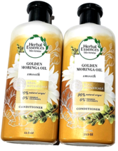 2 Pack Herbal Essences Bio Renew Golden Moringa Oil Smooth Botanicals 13.5oz - £23.59 GBP