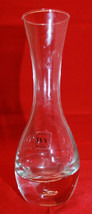 IVV Selezione Mouth Blown Clear Glass Flower Bud Vase Made in Italy Bubble  - $37.61