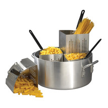 Winco APS20 Precision 20 qt Aluminum Pasta Cooker - $95.00