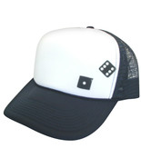 DICE Trucker Hat Mesh Hat Snapback Hat - £19.71 GBP