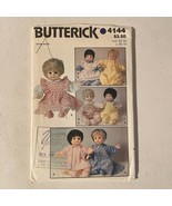 1980s Butterick Sewing Pattern 4144 Doll Clothes 7 Outfits Vintage - $13.70 CAD