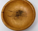 MUNISING 9&quot; Wood Hand Crafted Bowl Primitive VTG Farm House Life Country... - £31.10 GBP