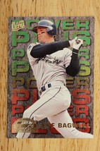1995 Fleer Ultra Jeff Bagwell Power Plus Insert Baseball Card #4 Astros HOF - £3.93 GBP
