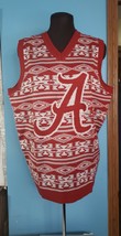 University of Alabama KLEW Sweater Vest Mens Sz S Crimson RED NEW TAGS Licensed - £20.00 GBP