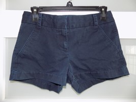 J. Crew Navy Blue Chino Shorts Size 00 Women&#39;s - $21.17