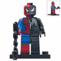 Venom x Spiderman (Fused Version) Marvel Comics Figure Custom Minifigures - £2.31 GBP