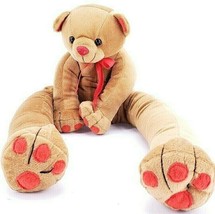 Teddy Bear Brown Long Legs Plush Stuffed Animal - £15.48 GBP