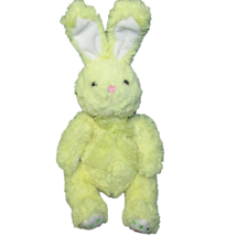 15&quot; Burton + Burton YELLOW BUNNY RABBIT Plush Stuffed Animal Polka Dot R... - £12.54 GBP