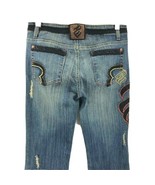 Rocaware Junior&#39;s Jeans Blue Black Khaki  Rust Distressed 5 Pockets Size... - £29.49 GBP