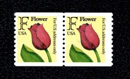 Scott #2518 - 29¢ &quot;F&quot; Tulip - Pair of 2 Stamps - MNH - £0.77 GBP