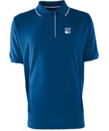 Antigua Men&#39;s New York Rangers Dry Xtra-LITE Pique Polo Shirt, Royal Blu... - £21.01 GBP