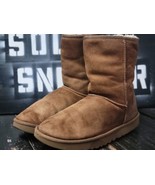 UGG Australia Classic Short Chestnut Brown Suede Sherling Boot 16223 Wom... - $83.40 CAD