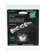 Whedon Shower Arm Adapter 1/2 &quot; Chrome, Chrome Plated, Solid Brass - $27.23 CAD