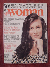 THE WOMAN Magazine October 1971 Joanne Woodward Paul Newman Ethel Waters - $8.64