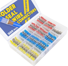 380PCS Solder Seal Wire Connectors-Haisstronica Waterproof Wire Connectors-Elect - £34.35 GBP