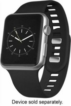 Sport Bande WESC03802 Silicone Bande pour Montre Apple 38mm - Noir - $168.97 MXN