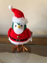 NWT 2023 Target Featherly Friends &#39;DAPPER&#39; SANTA Wondershop Christmas Bird - $11.99