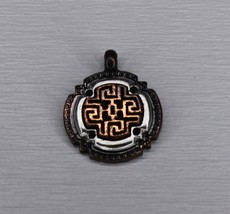 Coligny Endless Path Pendant Vintage 2000 Alchemy Spirit English Pewter - $28.04