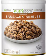 Nutristore Freeze Dried Sausage Crumbles 29.6 oz - $1,056.37 MXN