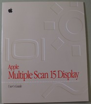 Apple Multiple Scan 15 Display - User&#39;s Guide  - £3.87 GBP