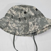 USGI Army Issue ACU Digital Boonie Bucket Hat Sun Cover Headgear Bush Ha... - $14.47