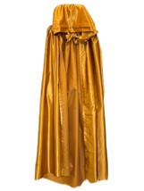 Golden Cape with a Hood in Gold Satin. Eyes Wide Shut Cape and Halloween... - $99.00