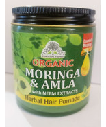 Organic Moringa &amp; Amla with Neem Extracts Hair Pomade - £10.86 GBP