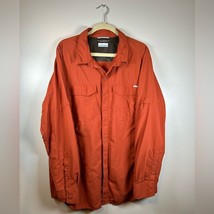 Columbia Omni Shade Long Sleeve, Color Auburn Size XXL - $38.33 CAD