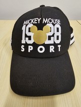 Mickey Mouse 1928 Disney Parks Branded Adjustable Baseball Cap Black White - £11.21 GBP