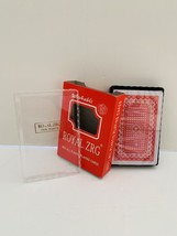 Vintage NEW Royal.ZRG Washable 100% All Plastic Playing Cards *Red Design* - £9.20 GBP