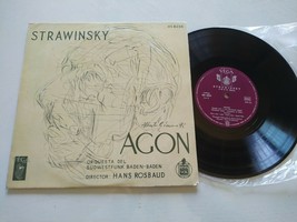 Stravinsky Agon Ballet - LP vinyl 10 &quot; 1958 Vega Hispavox España VG/VG-
... - $21.03