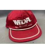 Vintage MDA Hat Cap Snapback Embroidered Muscular Dystrophy Association ... - $520.40 MXN