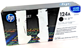 NEW HP 124A LaserJet Black Standard Yield Toner Cartridge Q6000A - £41.09 GBP