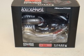Lootcrate Excl Titans Battlestar Galactica SCAR RAIDER 4.5&quot; Vinyl Figure NEW NIB - £5.46 GBP