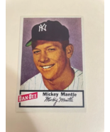 1954 Dan Dee potato chips Mickey Mantle *Reprint* Novelty Card. Yankees ... - $9.60 CAD