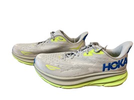 Hoka One One M Clifton 9 Gray  Mens 11 2E Wide  Gray 1132210 STLC Sneakers - $118.31