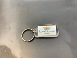 Vintage Promo Keyring Royal Suzuki Keychain Ancienne Lorette Ancien Porte-Clés - £6.37 GBP