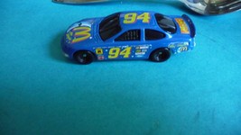 1999 Mattel Hot Wheels Blue Race Car  94 made for McDonald&#39;s Die Cast toy -LOOSE - £1.56 GBP