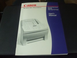 Canon Bubble Jet Facsimile Faxphone B640 User's Manual - $6.24