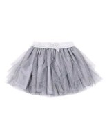 Betsey Johnson ~ Girls&#39; Size Medium (10) ~ Grey ~ Ruffle Tulle ~ Tutu Skirt - $356.69 MXN