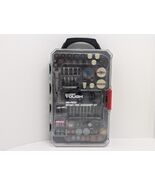 Hyper Tough 208pc Rotary Tool Accessory Kit w/ Case Sanding Buffing Cutting - $202.41 MXN