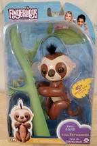 WowWee Fingerling Baby Sloth Kingsley Brown Interactive Baby Pet Monkey Toy - £9.30 GBP