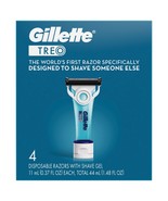 Gillette Treo Razor and Shave Gel Travel Disposables, Caregiver Use, Box... - £8.59 GBP