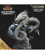 3D Printed Clay Cyanide Watatsumi Japanese Deities Ragnarok D&amp;D - $953.22 MXN