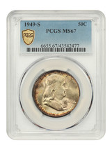1949-S 50C PCGS MS67 - $1,425.90
