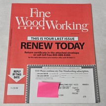 Taunton&#39;s Fine Woodworking Magazine No. 198 June 2008 Elegant Garden Bench - $14.98