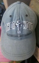 Thor Moto Motorcoach advertising Cap Hat Snapback Cotton one size made i... - $9.49